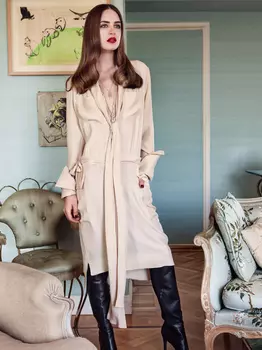 Выкройка: Платье с удлиненной спинкой