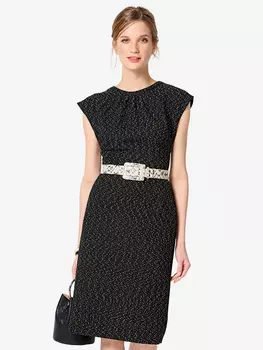 Выкройка: Платье с узким лифом