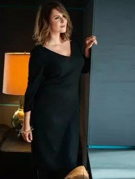 Выкройка: Платье с V-образным вырезом