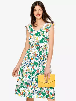 Выкройка: Платье с V-вырезами