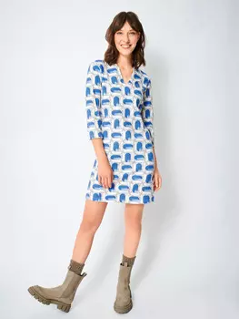 Выкройка: Платье с V-вырезом