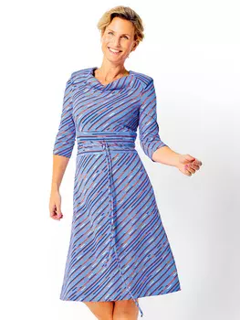 Выкройка: Платье с воланами