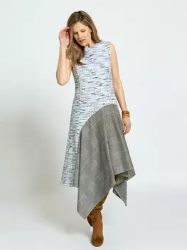 Выкройка: Платье с втачным клином