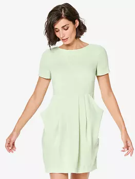 Выкройка: Платье с вырезом-лодочкой