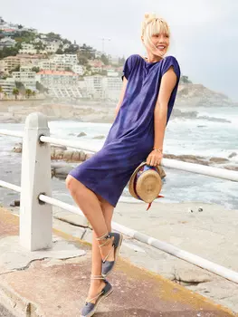 Выкройка: Платье с вырезом на спине