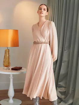 Выкройка: Платье с запахом