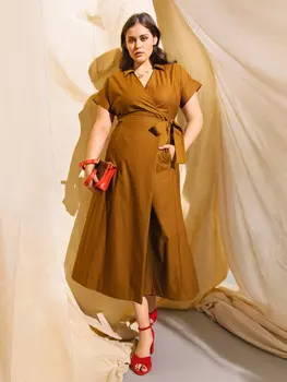 Выкройка: Платье с запахом