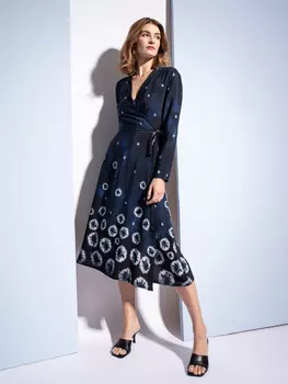 Выкройка: Платье с запахом