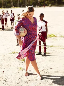 Выкройка: Платье с запахом