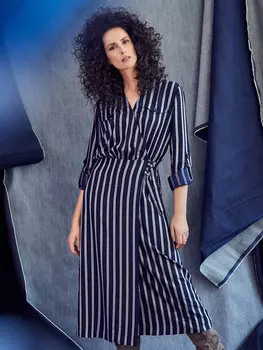 Выкройка: Платье с запахом