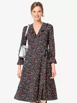 Выкройка: Платье с запахом