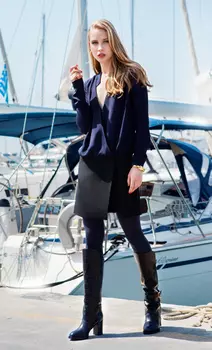 Выкройка: Платье с запахом и заниженной талией