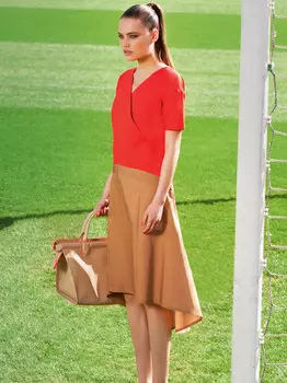 Выкройка: Платье с запахом в стиле casual