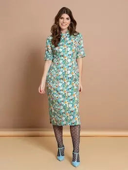 Выкройка: Платье с застежкой на молнию