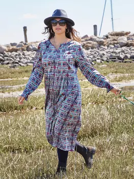 Выкройка: Платье с завышенной талией