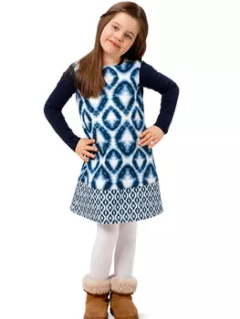 Выкройка: Платье-сарафан