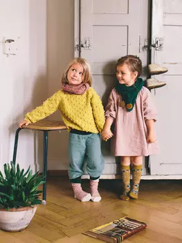 Выкройка: Платье широкого кроя для девочки