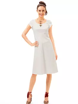 Выкройка: Платье силуэта ампир