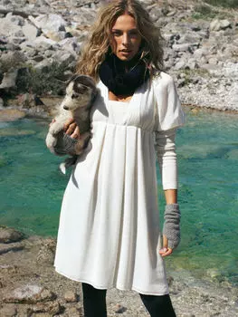 Выкройка: Платье силуэта ампир