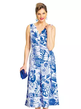 Выкройка: Платье силуэта «принцесса»