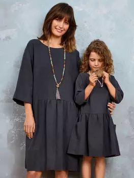 Выкройка: Платье свободного кроя