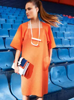 Выкройка: Платье свободного кроя