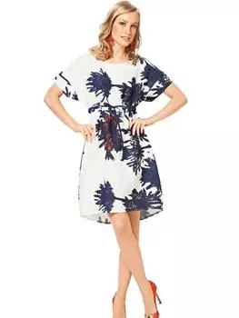 Выкройка: Платье свободного кроя на кулиске