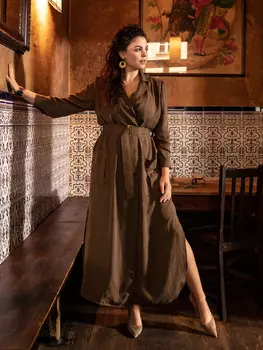 Выкройка: Платье-тренч