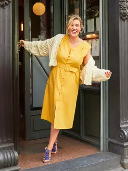 Выкройка: Платье в рубашечном стиле