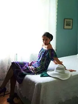 Выкройка: Платье в стиле кармен