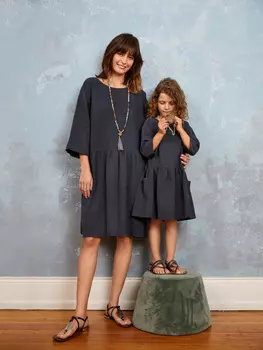 Выкройка: Платье в стиле оверсайз