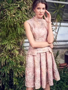 Выкройка: Платье в стиле ретро