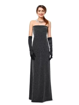 Выкройка: Платье вечернее с накидкой