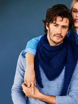 Выкройка: Платок-шарф