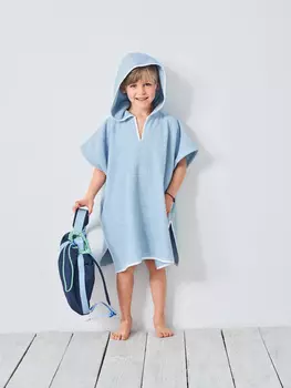 Выкройка: Пляжное пончо