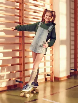 Выкройка: Полукомбинезон для девочки