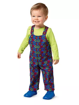 Выкройка: Полукомбинезон и пуловер