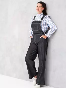 Выкройка: Полукомбинезон из денима