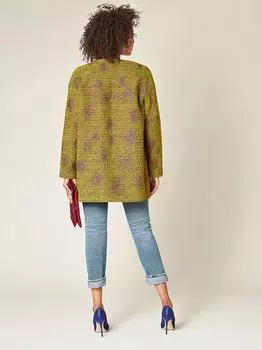 Выкройка: Полупальто прямого кроя