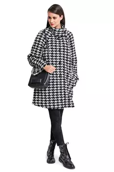 Выкройка: Полупальто расклешенного силуэта