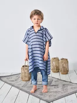 Выкройка: Пончо для мальчика