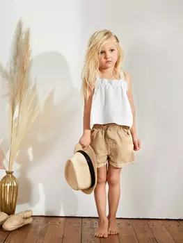 Выкройка: Простой топ на широких бретельках