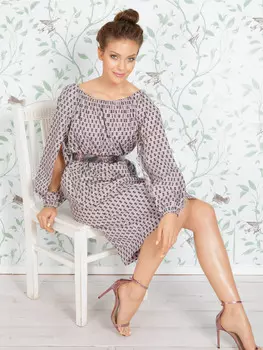 Выкройка: Прямое платье свободного кроя