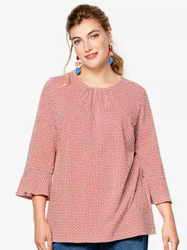 Выкройка: Прямой пуловер