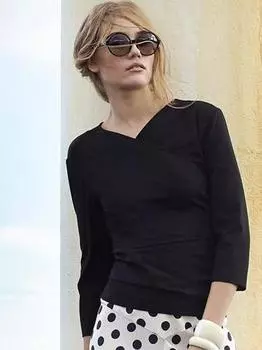 Выкройка: Пуловер асимметричного кроя