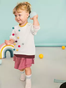 Выкройка: Пуловер для девочки