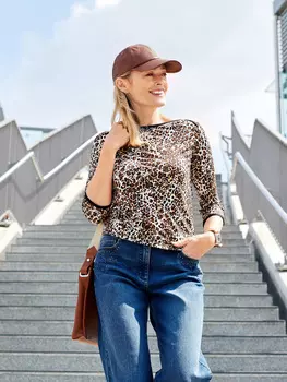 Выкройка: Пуловер приталенного силуэта