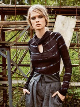 Выкройка: Пуловер приталенного силуэта