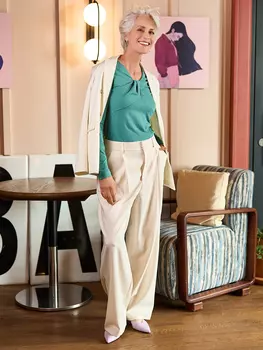 Выкройка: Пуловер приталенного силуэта