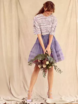 Выкройка: Пуловер прямого кроя